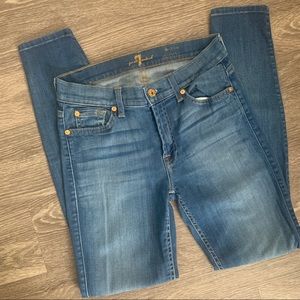 7 For All Mankind Ankle Skinny Jeans